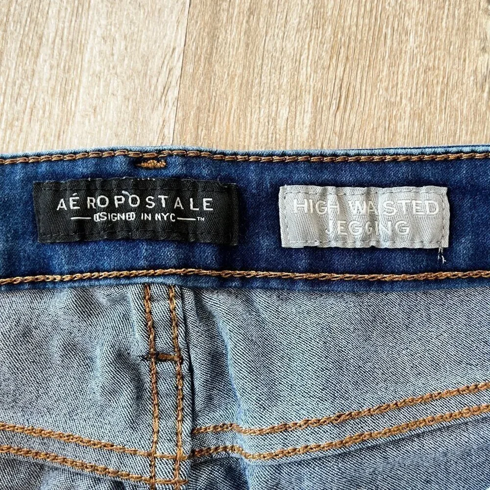 Womens Aeropostale High Waisted Jegging - 6 Reg